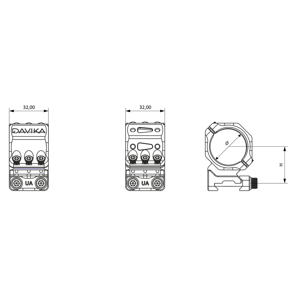 30 mm scope rings | Picatinny base