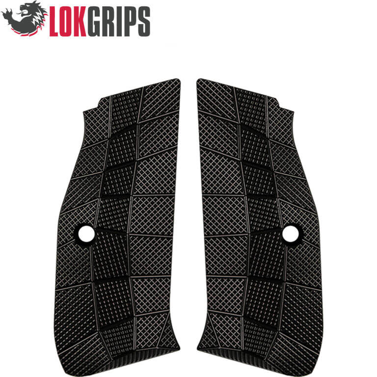 CZ Shadow 2 Compact alu Gridlok grips