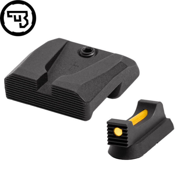 CZ 75B, CZ P-01, CZ 75 SP-01 fixed sight set with fiber optics | type A