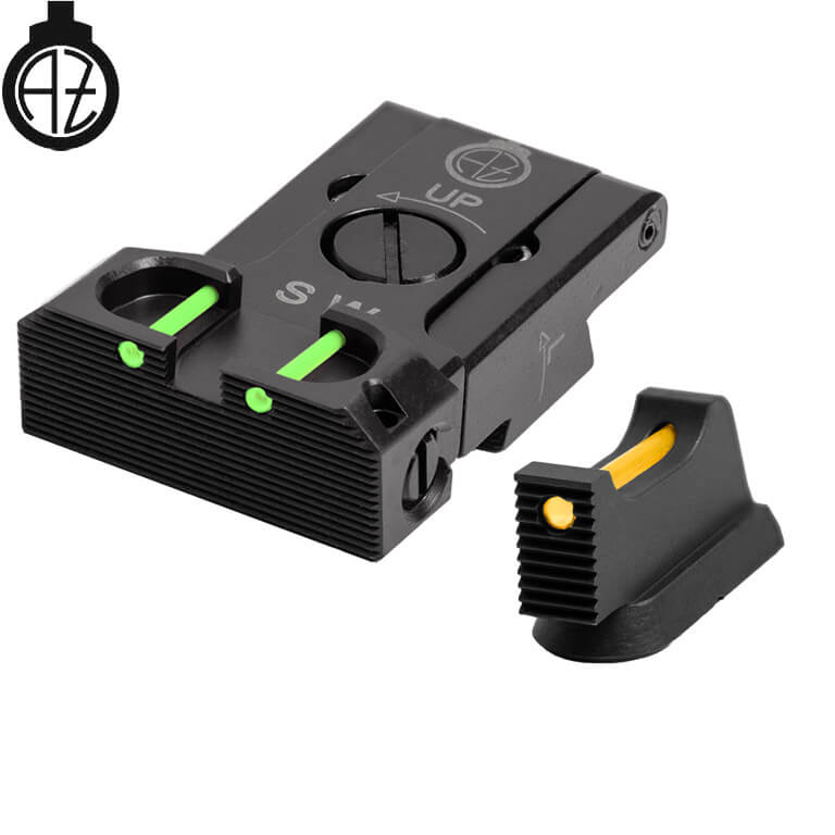 CZ Shadow 2, CZ 75 SP-01 Shadow adjustable sight set with fiber optics | type B
