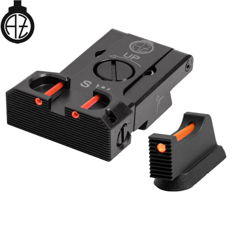 CZ Shadow 2, CZ 75 SP-01 Shadow adjustable sight set with fiber optics | type B