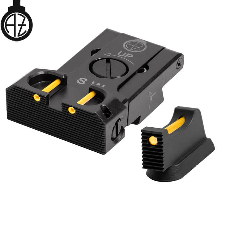 CZ Shadow 2, CZ 75 SP-01 Shadow adjustable sight set with fiber optics | type B