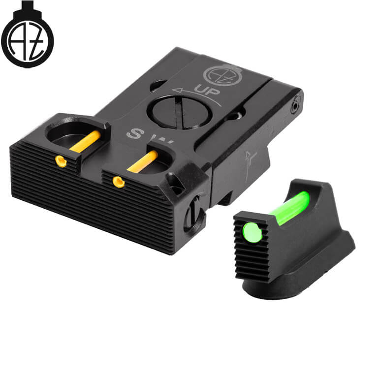 CZ Shadow 2, CZ 75 SP-01 Shadow adjustable sight set with fiber optics | type B