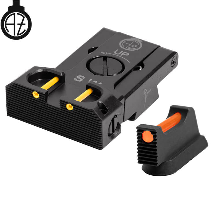 CZ Shadow 2, CZ 75 SP-01 Shadow adjustable sight set with fiber optics | type B