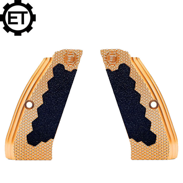 CZ 75B & SP-01, CZ TS 2, CZ Shadow 2 grips tal-bronż ET