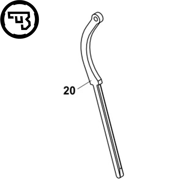 CZ Shadow 2 Compact, CZ P-01, CZ P-07, CZ P-09 main spring rod