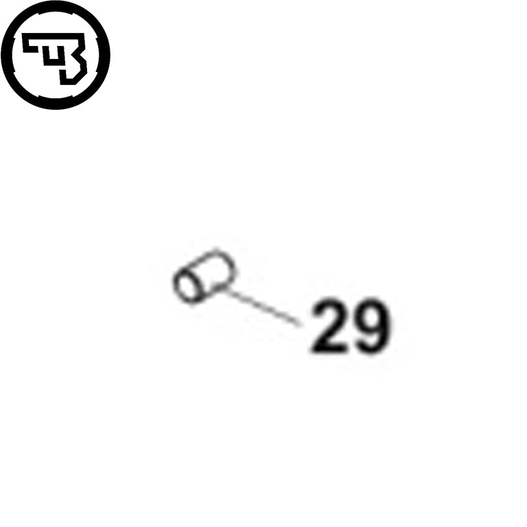 CZ Scorpion Evo extractor spring washer | part #29
