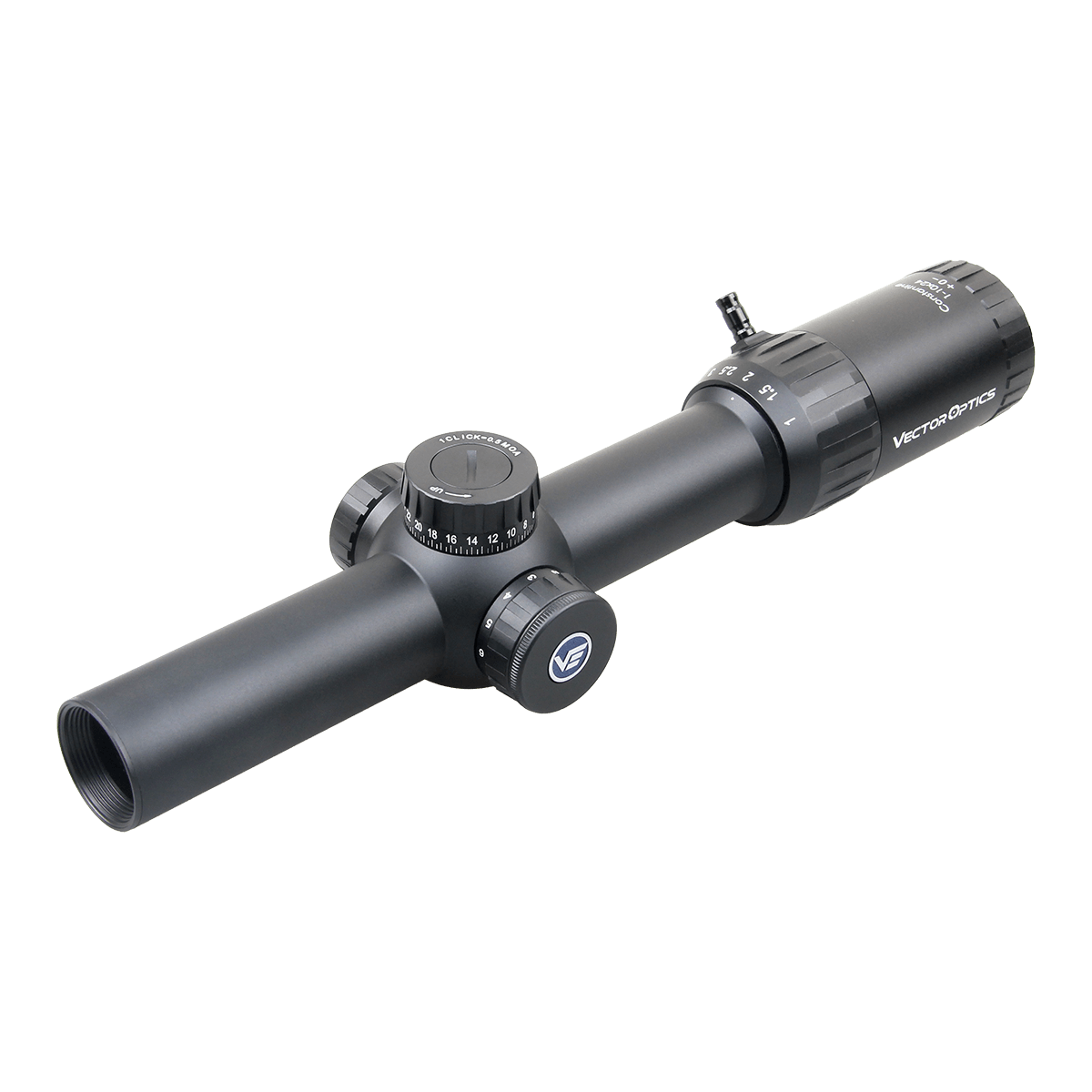 Vector Optics Constantine 1-10x24 Fiber Center Dot riflescope