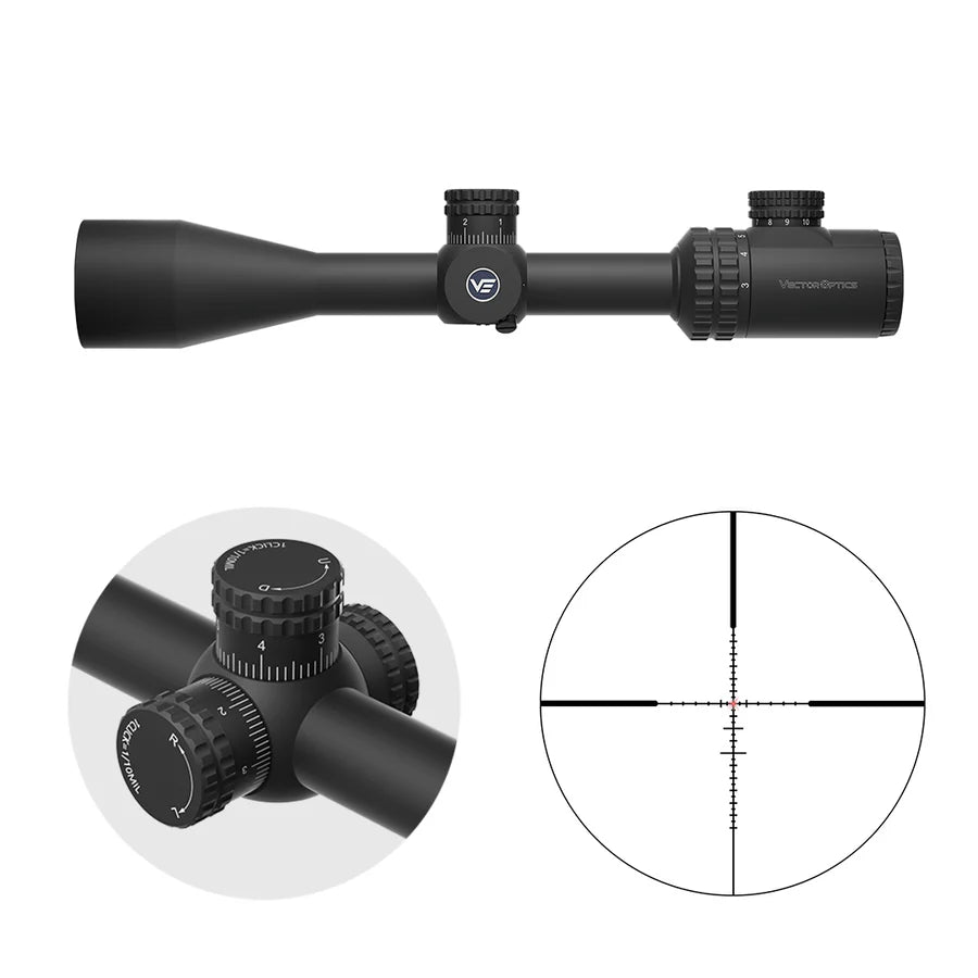 Vector Optics Hugo 3-12x40i Fiber Reticle riflescope