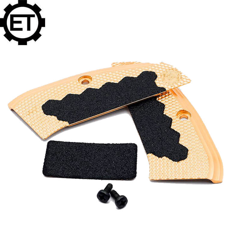 CZ 75B & SP-01, CZ TS 2, CZ Shadow 2 grips tal-bronż ET