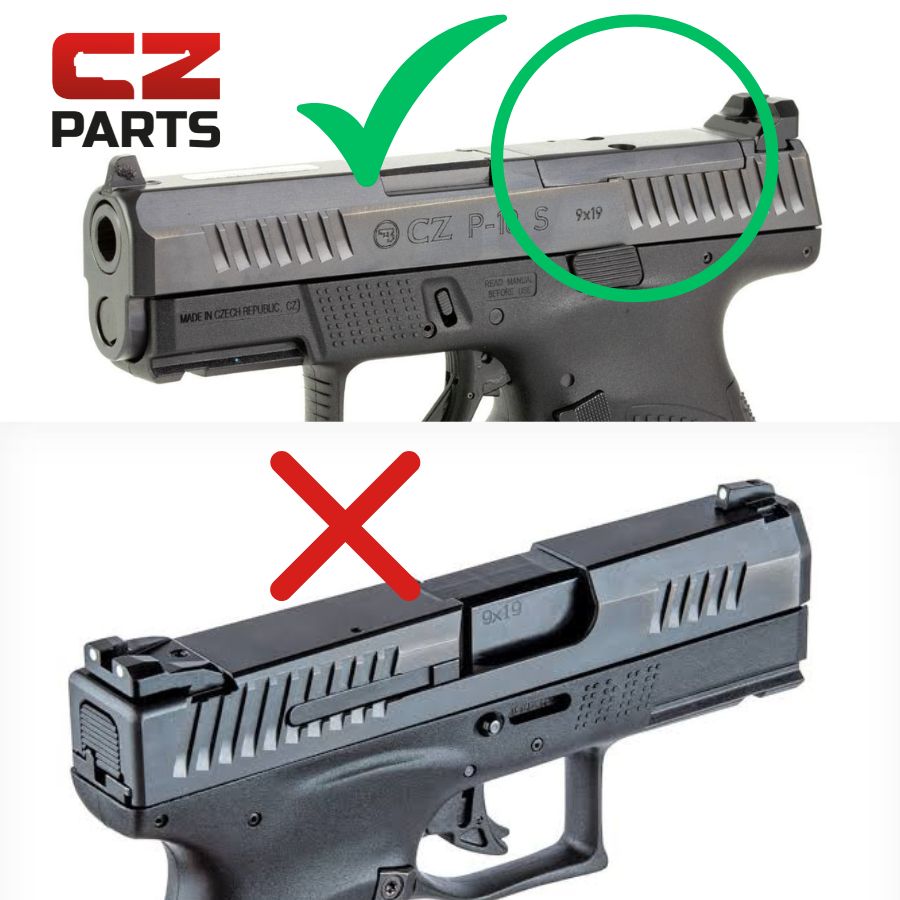 CZ P-10 OR plate | Docter footprint