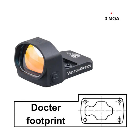 Red dots with Docter footprint