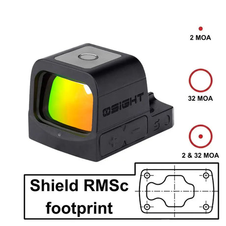 Red dots with Shield RMSc footprint