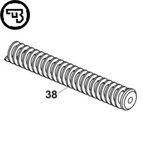 CZ P-07 recoil spring assembly | part #38