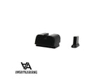 CZ P-10 Optics Ready CoWitness tall sights | grooved