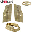 CZ Shadow 2 brass Gridlok grips set | magwell, grips & button