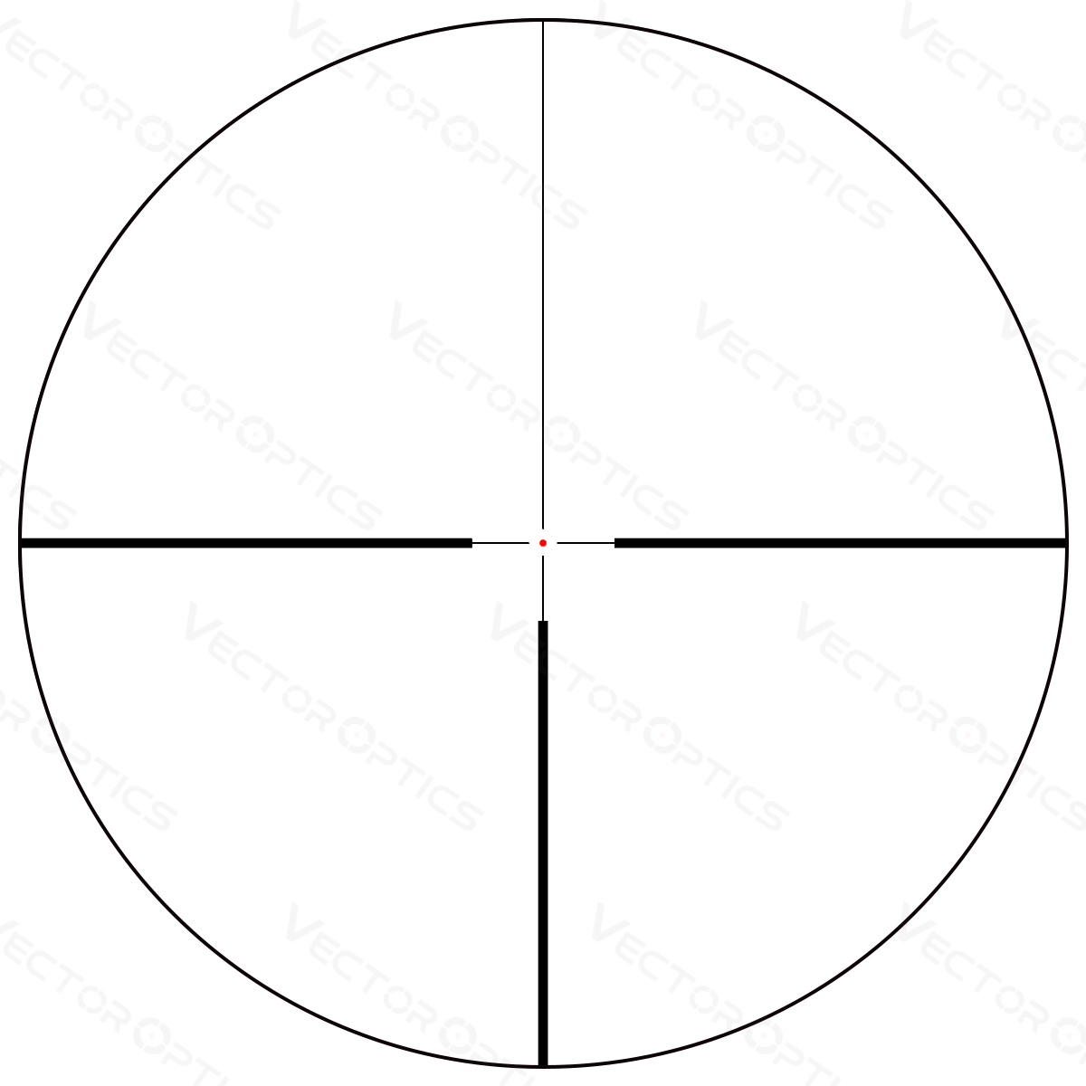 Vector Optics Continental 1.5-9x42 SFP telescopju tal-iscope 