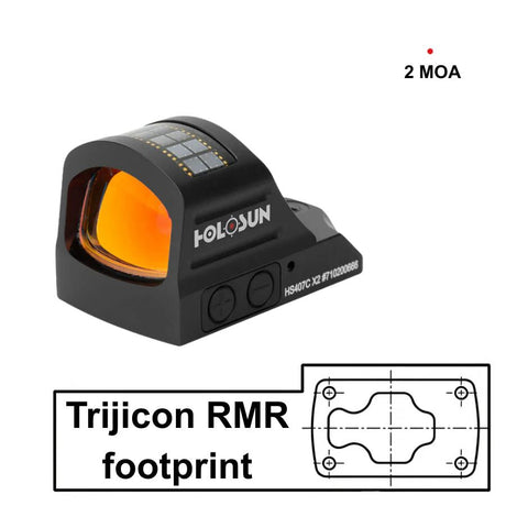 Holosun 407C X2 [aħmar]