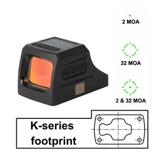 Kolimaturi bil-footprint Holosun K-Series