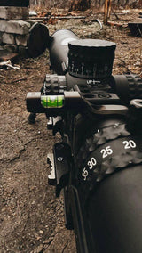 Livell tal-bużżieqa offset għall-iskop tar-rifle 