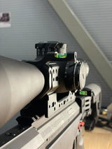Livell tal-bużżieqa offset għall-iskop tar-rifle 