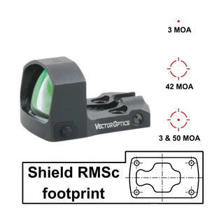 Red dots with direct fit for CZ Shadow 2 Carry