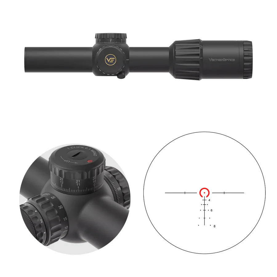 Vector Optics TAURON 1-6x24 SFP riflescope