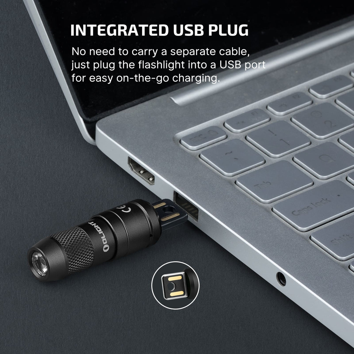Olight imini 2 | mini rechargeable keychain flashlight | 50 lm