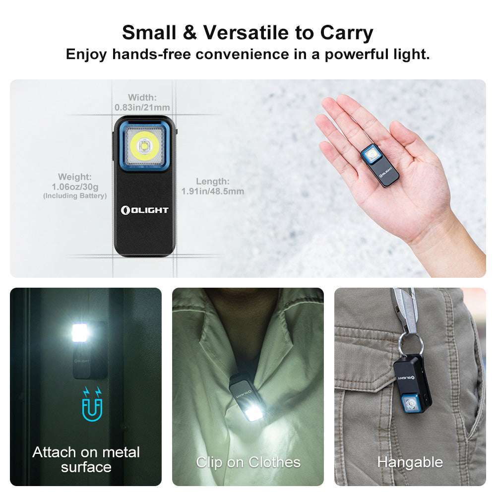Olight Oclip | rechargeable EDC clip light | 300 lm