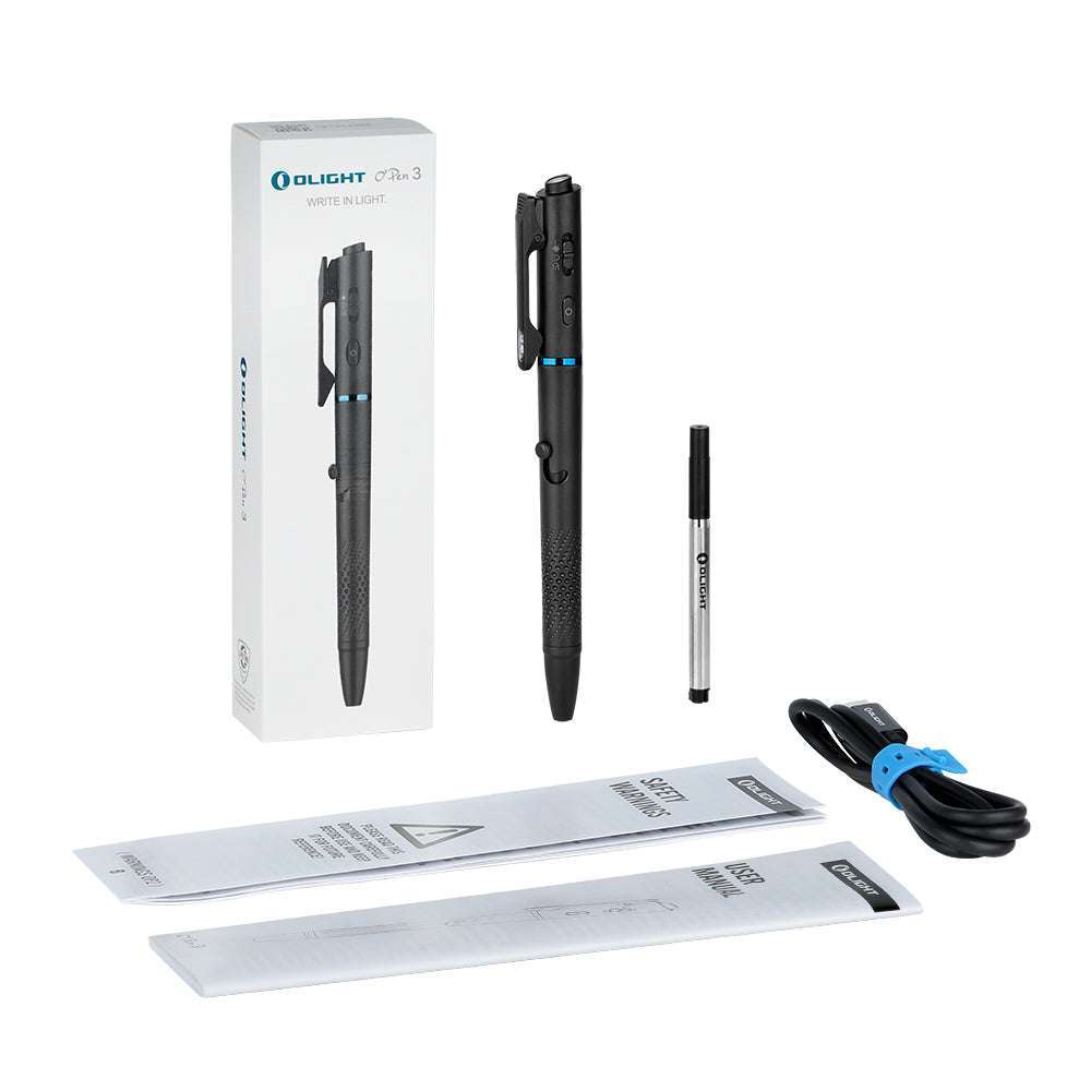 Olight O'Pen 3 | multifunctional penlight | 120 lm + green laser
