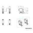 30mm scope rings | Picatinny base with lever JK-N